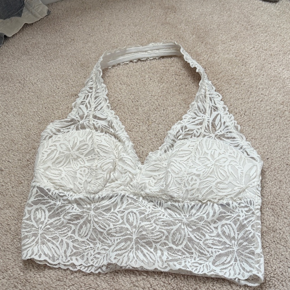 Women’s Aerie lace hater bralette
